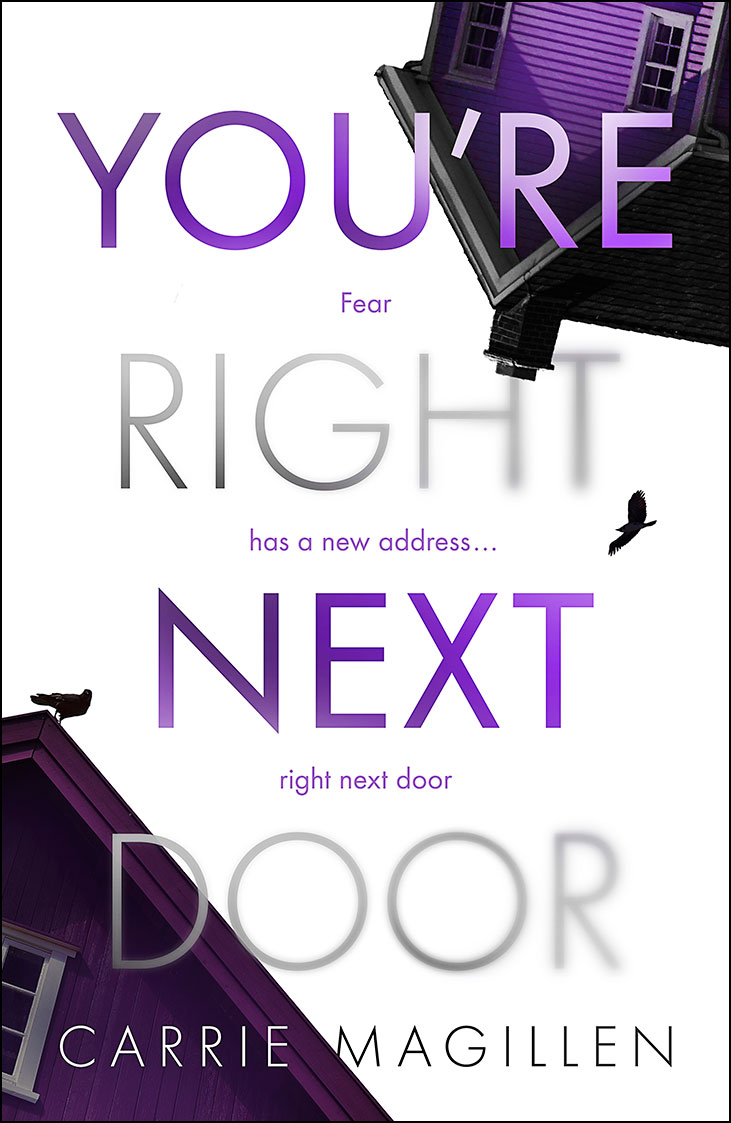 You're Right Next Door - Book Cover - two houses one on top of the other